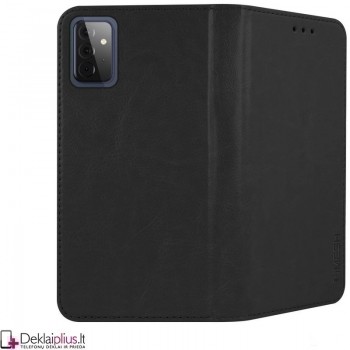 Telone grynos odos dėklas - juodas (telefonams Samsung A72/A72 5G)